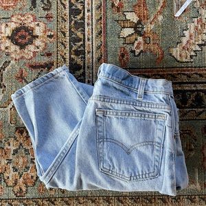vintage levis light wash jeans 560
